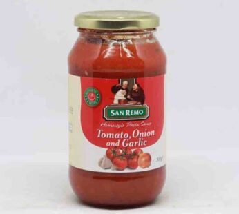 San Remo Saus Tomat Oniongarlic3